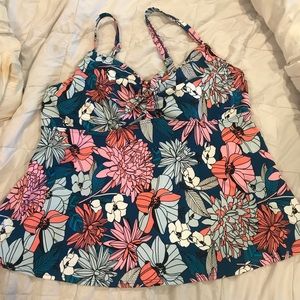 Swimsuits for All underwire tankini